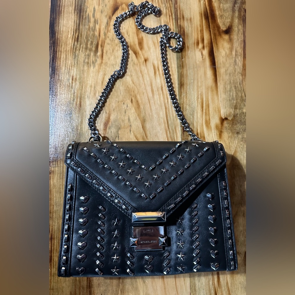 Michael Kors x Yang Mi Limited Edition Black Stud Whitney Bag